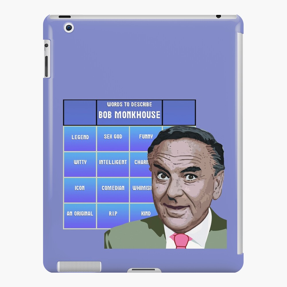 words-to-describe-bob-monkhouse-ipad-case-skin-by-cue-fanfare