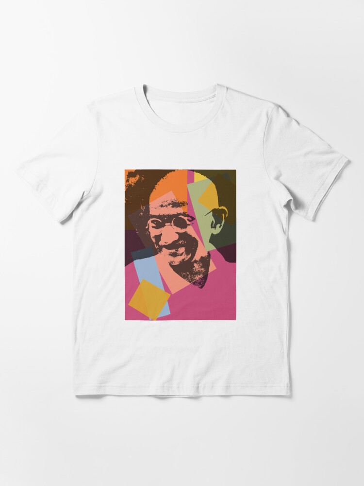 Thumbnail 2 of 7, Essential T-Shirt, Pop Art Ghandi designed and sold by mindofpeace.