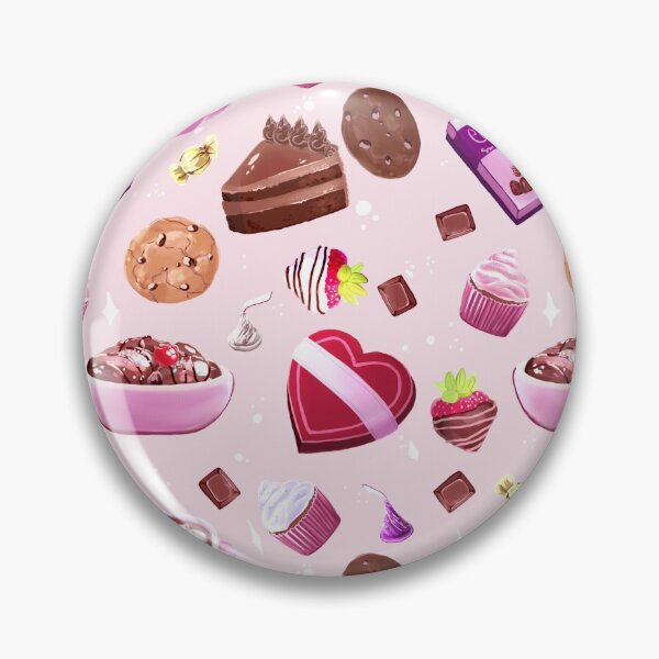Item preview, Chocoholic Pattern-Pink designed and sold by PocketShadow.