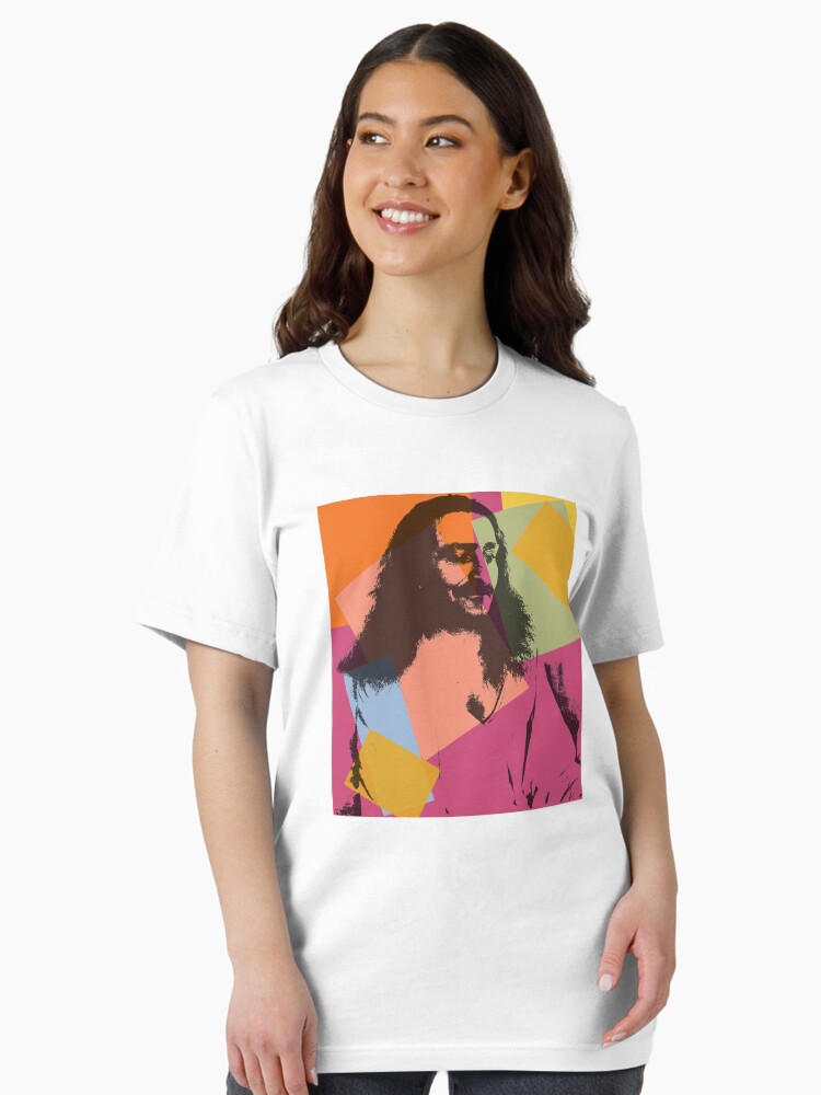 Thumbnail 2 of 7, Essential T-Shirt, Pop Art Meher Baba designed and sold by mindofpeace.