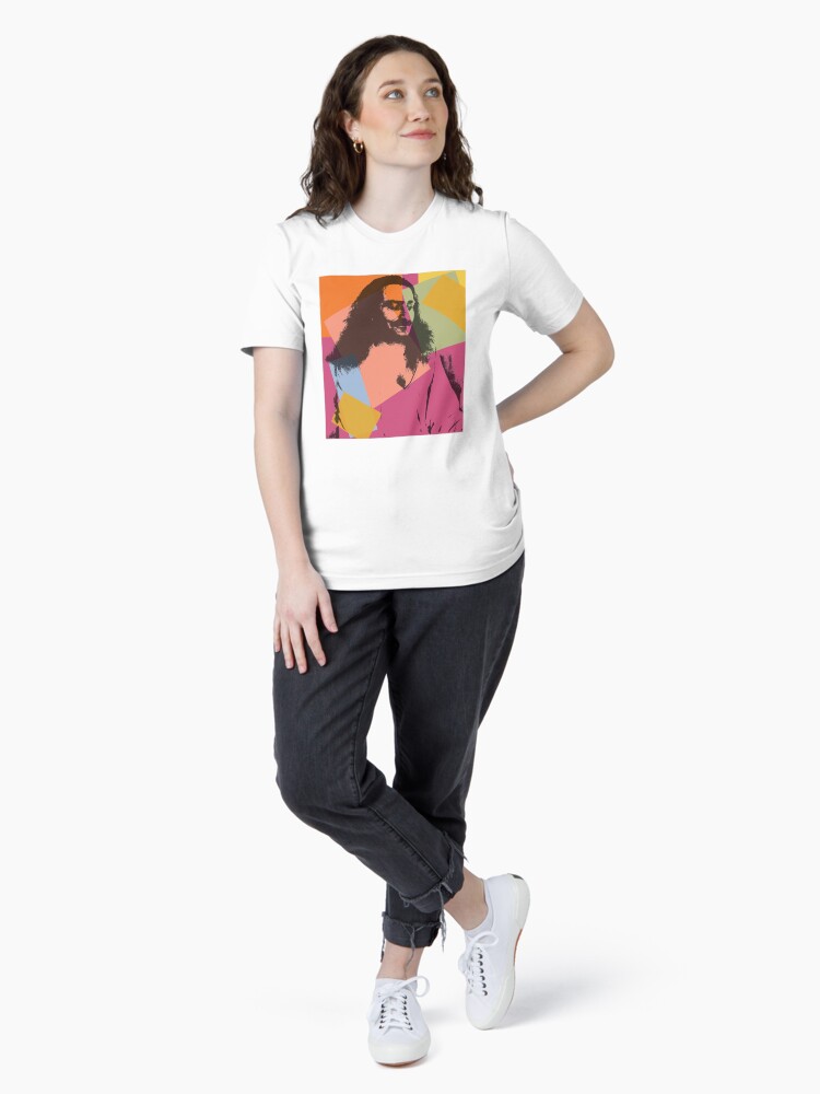 Thumbnail 4 of 7, Essential T-Shirt, Pop Art Meher Baba designed and sold by mindofpeace.