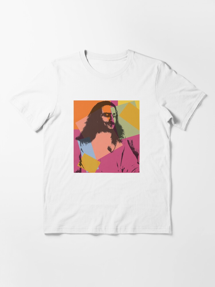 Thumbnail 3 of 7, Essential T-Shirt, Pop Art Meher Baba designed and sold by mindofpeace.