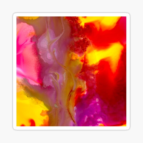 Lava Fires Sticker