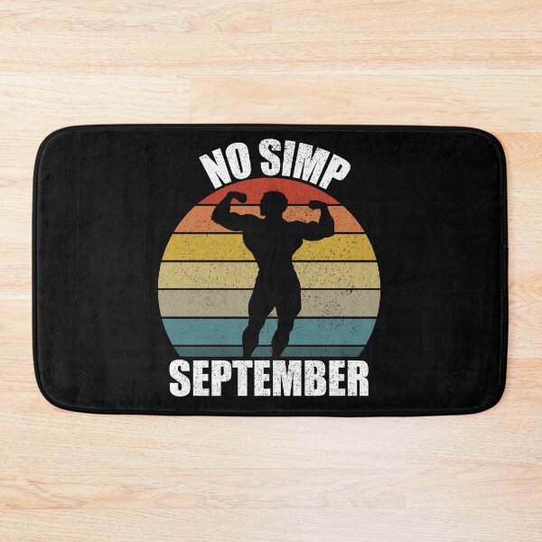 Item preview, No Simp September Retro Sunset designed and sold by RandomStuffShop.