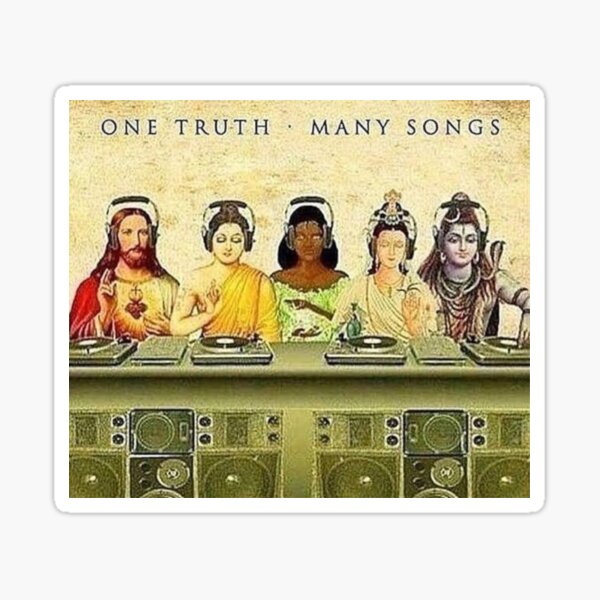One Truth Many Songs Sticker