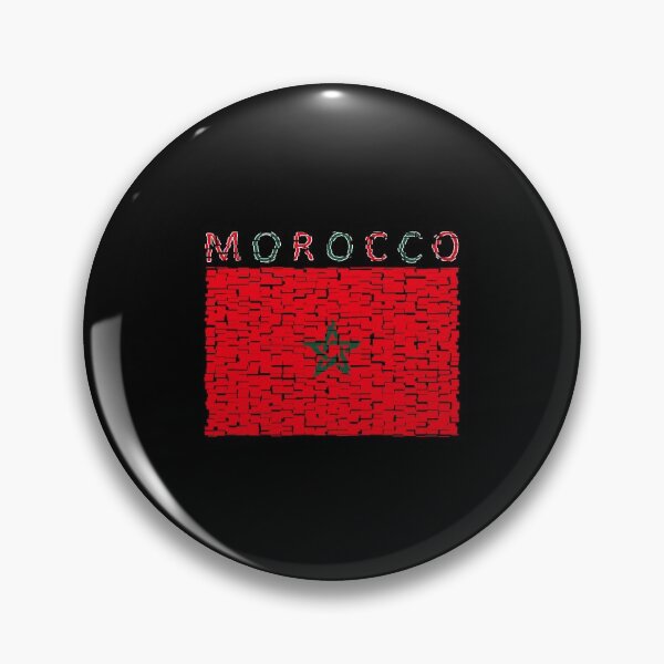 Item preview, Bandera de Marruecos - diseño de arte designed and sold by AndiHK.