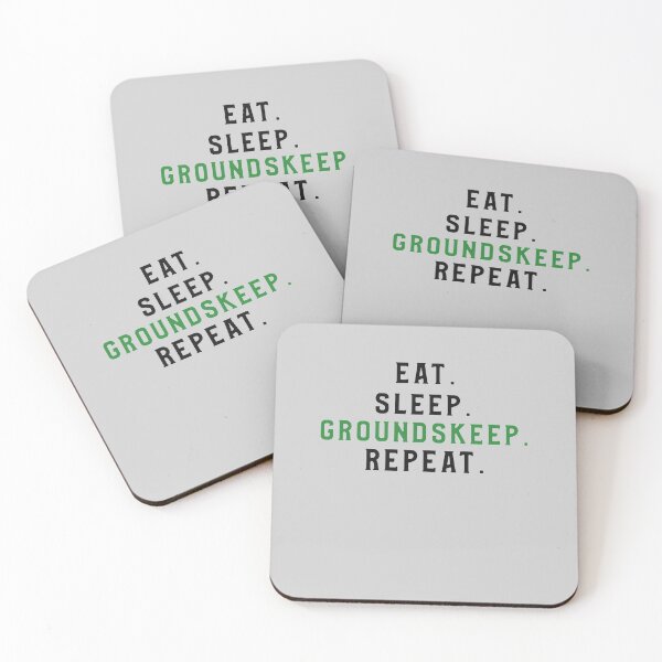 Item preview, Eat. Sleep. Groundskeep. Repeat. designed and sold by EricJP.