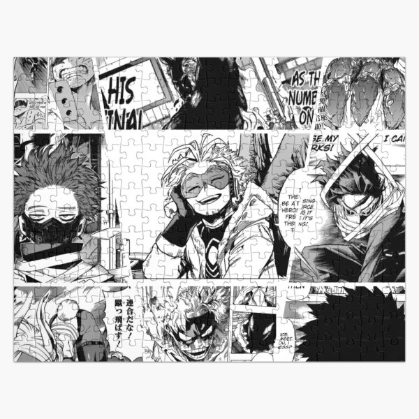 mon héros académique manga collage Puzzle