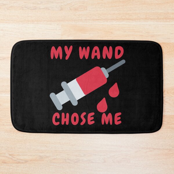 Item preview, FUNNY  PHLEBOTOMIST MY WAND CHOSE ME!!   designed and sold by Hippiesole.