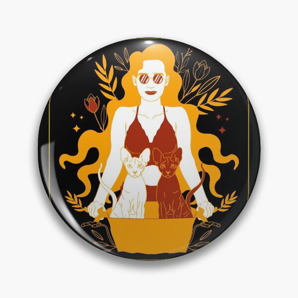 Item preview, St. Gertrude, Patron Saint of Cats  designed and sold by StarStuffMarket.