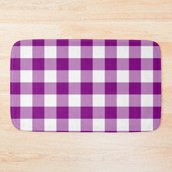 Item preview, Gingham Purple designed and sold by Darcy777.