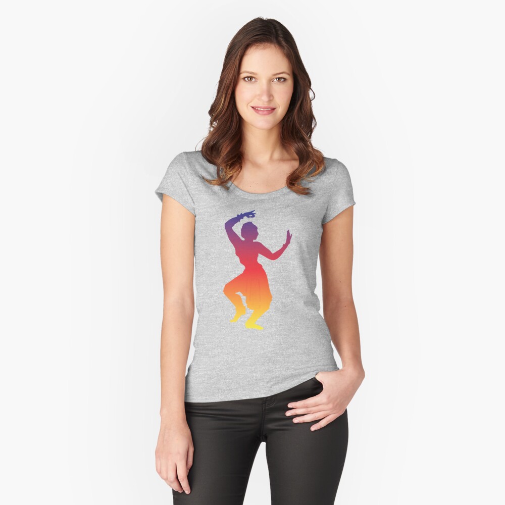 Item preview, Fitted Scoop T-Shirt designed and sold by mindofpeace.