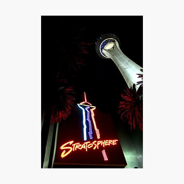 Stratosphere - Las Vegas Photographic Print