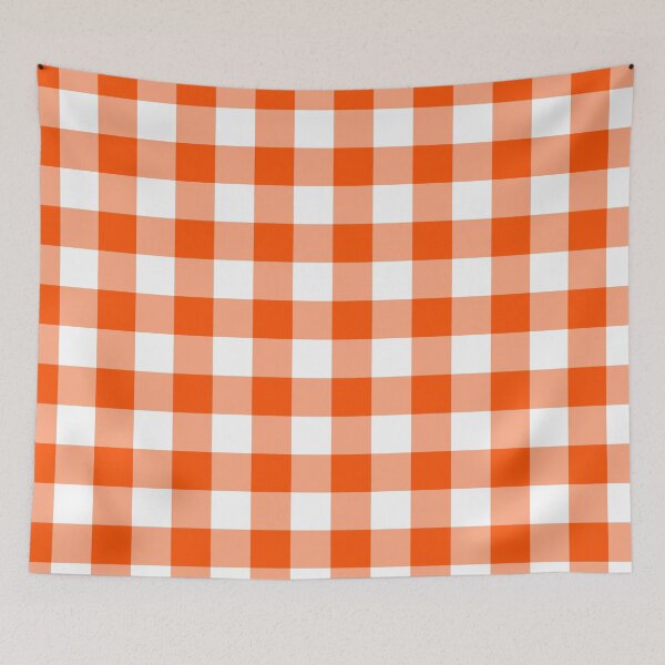 Item preview, Gingham Orange designed and sold by Darcy777.