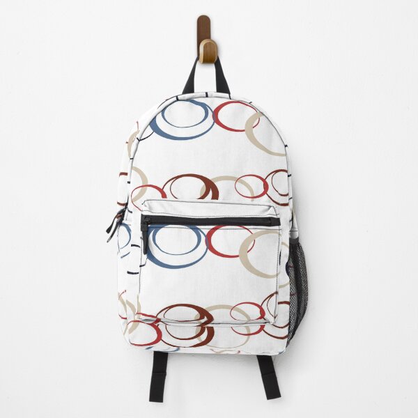 Item preview, Red and blue circles designed and sold by flamendes.