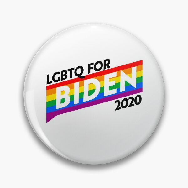 LGBTQ FOR BIDEN 2020 Pin