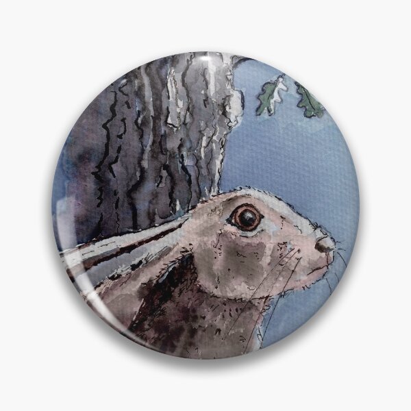 Item preview, Hare stared out into the darkness designed and sold by Sophie Shaw.