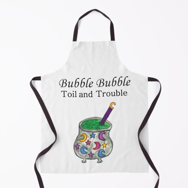 Item preview, Bubble Bubble Toil and Trouble with Witch Calderon designed and sold by ArtsyRabbit.