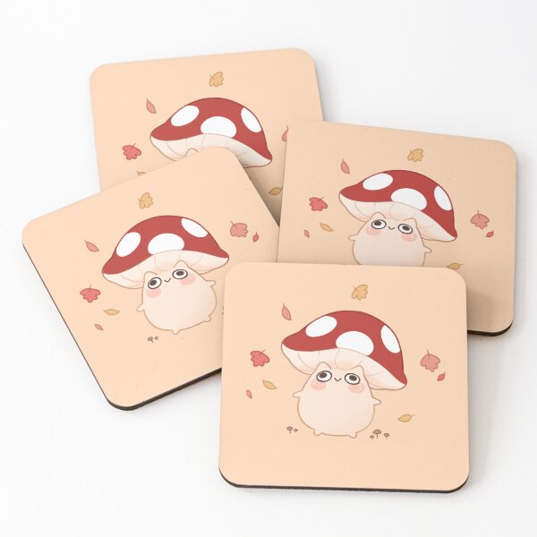 Item preview, Mushroom kitty designed and sold by NomnomPotato.