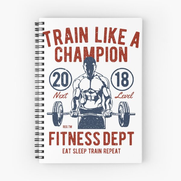 Item preview, Train Like A Champion. Eat, Sleep, Train, Repeat. designed and sold by wkyip79.