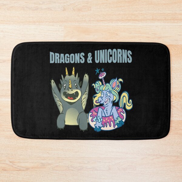 Item preview, Dragons and Unicorns - Unicorns and Dragons Friends designed and sold by Coder-T.
