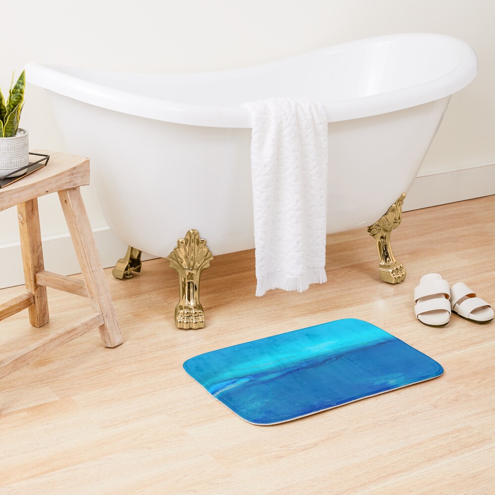 Calm Sea Bath Mat