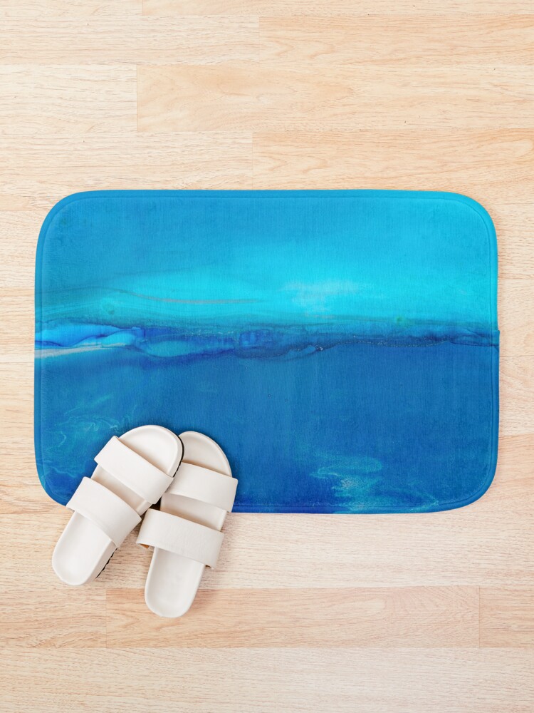 Alternate view of Calm Sea Bath Mat