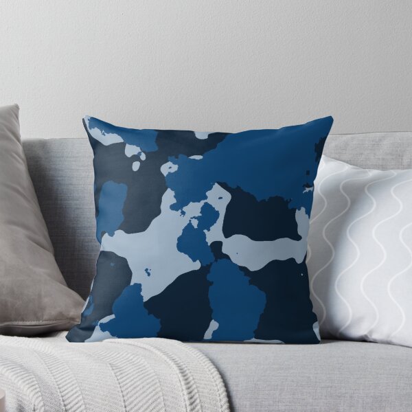 Artikelvorschau, Camo Style Abstract in gedämpftem Blues Large entworfen und verkauft von Darcy777.