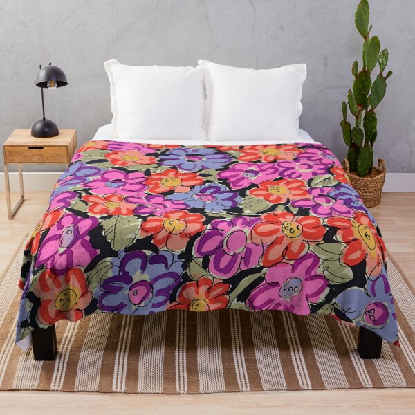 Item preview, Retro Multicolor Floral designed and sold by Leslie Rogers Todder.