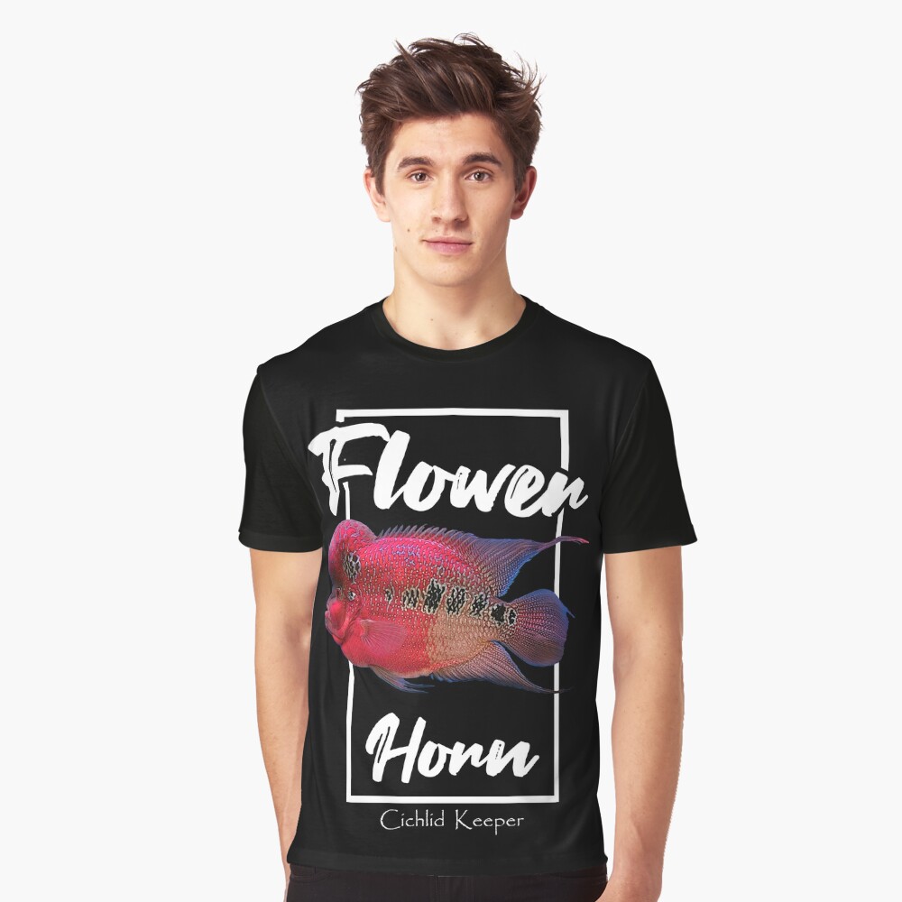 Flower fish - Unisex t-shirt