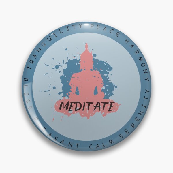 Item preview, Get Meditated! Baby Blue Selection designed and sold by Intuitive Engines Apparel Co..