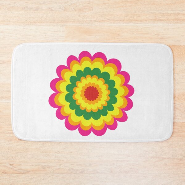 Item preview, Bib flower rainbow (w) designed and sold by hillarymoore06.