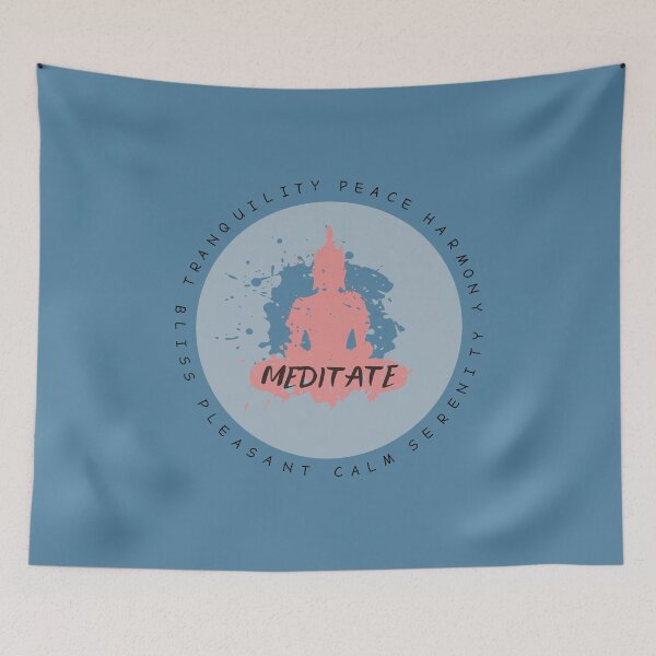 Item preview, Get Meditated! Baby Blue Selection designed and sold by Intuitive Engines Apparel Co..