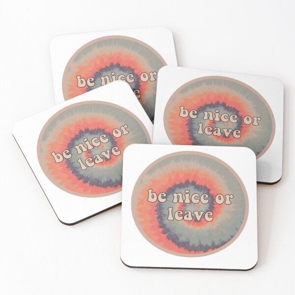 Item preview, Be nice or leave sticker designed and sold by insolation-art.