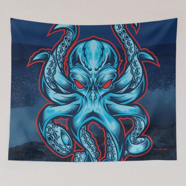 Item preview, The Kraken designed and sold by Vecturo GFX.