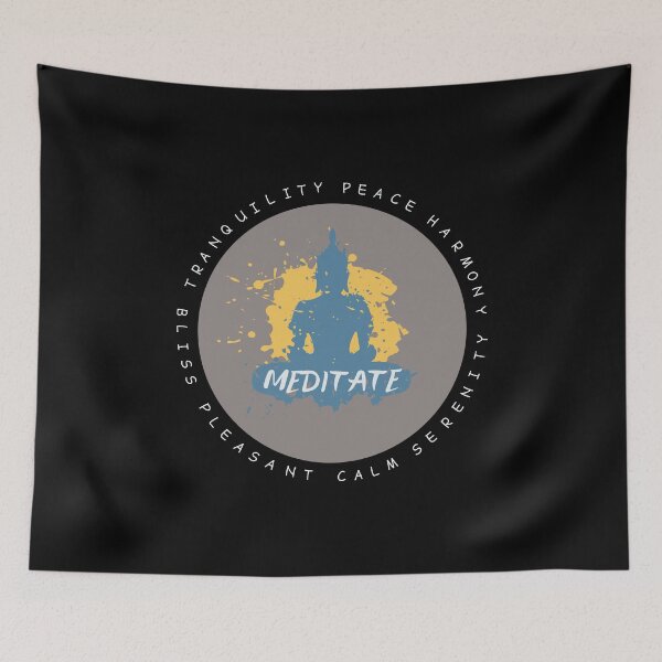 Item preview, Get Meditated! Black Selection designed and sold by Intuitive Engines Apparel Co..