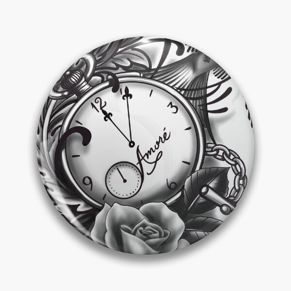 Item preview, time flies designed and sold by MetroInk.