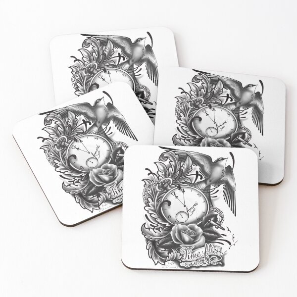 Item preview, time flies designed and sold by MetroInk.