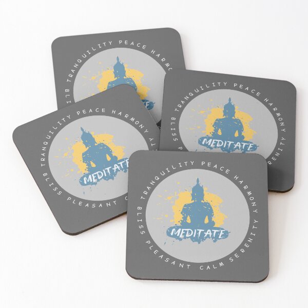 Item preview, Get Meditated! Dark Grey Selection designed and sold by Intuitive Engines Apparel Co..