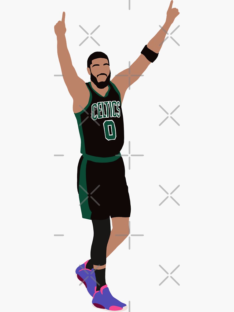 JAYSON TATUM / VECTOR ILLUSTRATION - Jayson Tatum Boston Celtics