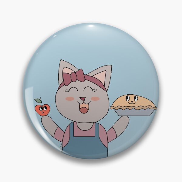 Item preview, Cat Bakes Pie designed and sold by Sari Castro.