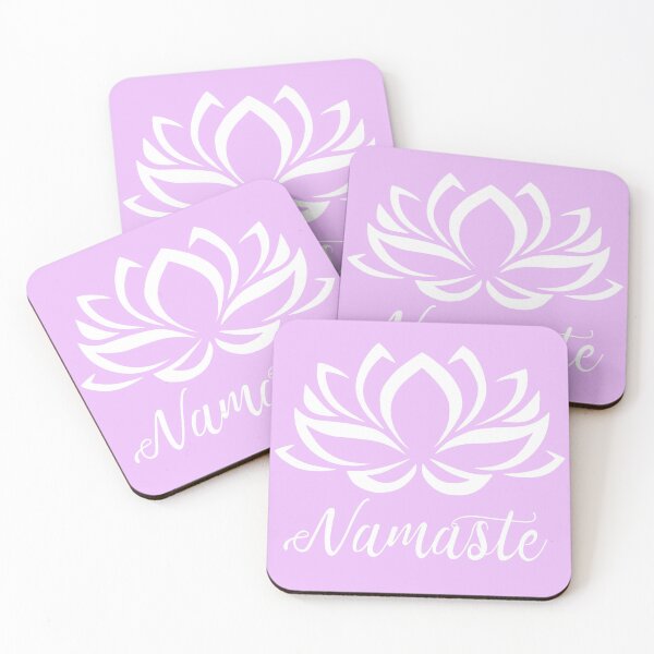 Artikelvorschau, Namaste Yoga Ruhe Gute Stimmung entworfen und verkauft von ThinkViolet.
