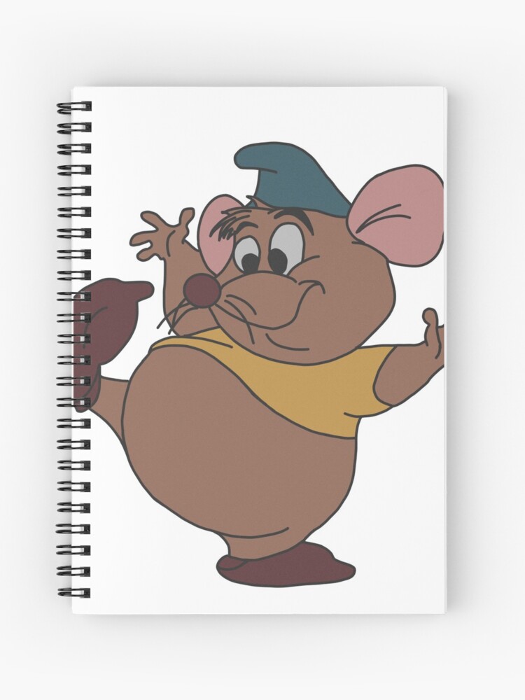 Cuaderno de espiral «gus gus- cenicienta» de macielyn1 | Redbubble