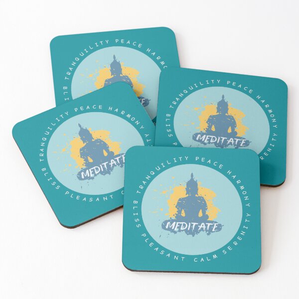 Item preview, Get Meditated! Turquoise Selection designed and sold by Intuitive Engines Apparel Co..