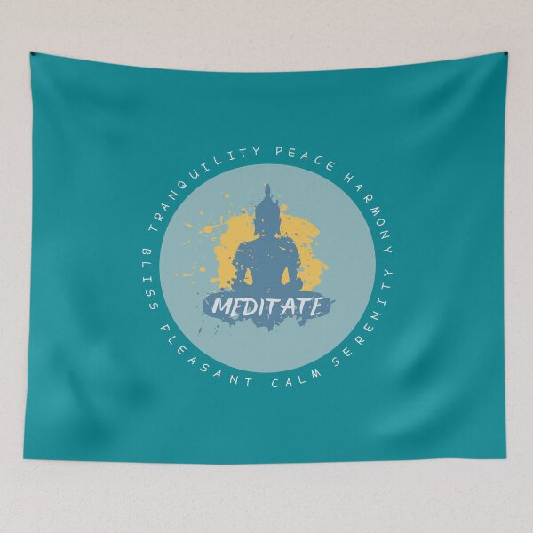 Item preview, Get Meditated! Turquoise Selection designed and sold by Intuitive Engines Apparel Co..