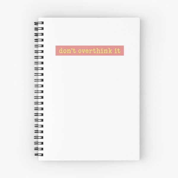 Item preview, Don't Overthink It Peach Summer Inspire designed and sold by sharedipmemes.