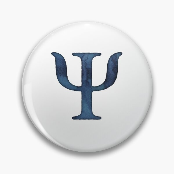 Item preview, Psi Symbol Psychology Watercolor Mental Health designed and sold by sharedipmemes.