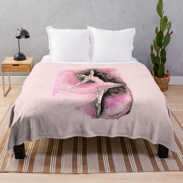 Artikelvorschau, Ballerina Rosa und Grau Aquarell Malerei IV entworfen und verkauft von GittaG74.