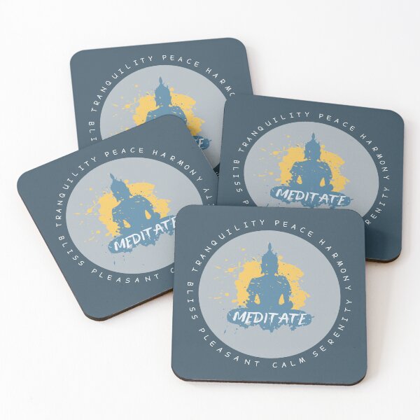 Item preview, Get Meditated! Dark Blue Selection designed and sold by Intuitive Engines Apparel Co..