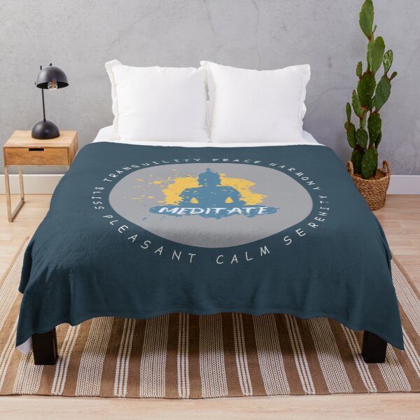 Item preview, Get Meditated! Dark Blue Selection designed and sold by Intuitive Engines Apparel Co..